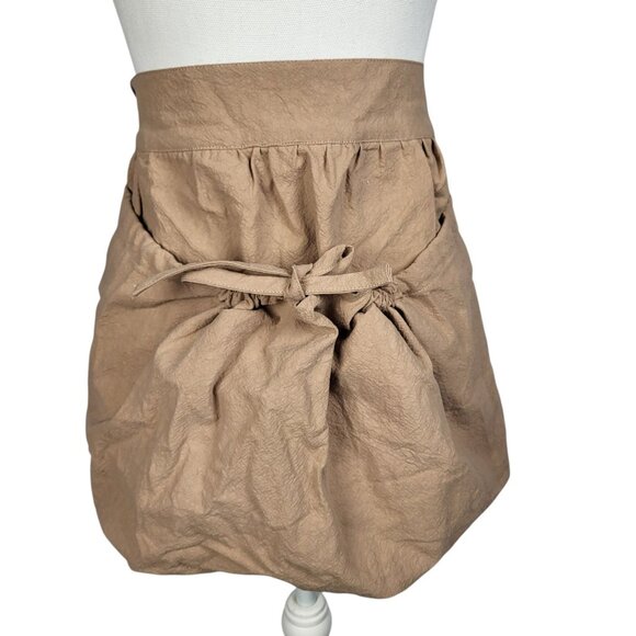 Harvest Produce Apron One Size Tie Back Tan Beige Garden Apple Picking New - Picture 2 of 3